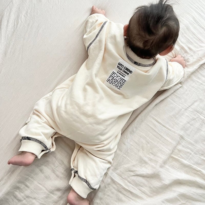 nala cocoon ロンパース &pal（アンドパル）2025AW floral pattern code rompers black