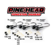 PINE HEAD (パインヘッド)　高比重タングステン樹脂ジグヘッド