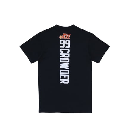 S Majestic NBA Utah Jazz Crowder T Shirts Black