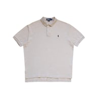 M Polo Ralph Lauren Cotton Polo Shirts Ivory