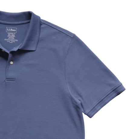 XXL L.L.Bean Polo Shirts Blue Grey