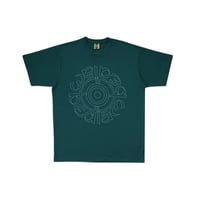 M , L Bedlam Target Outline Tee Forest Green