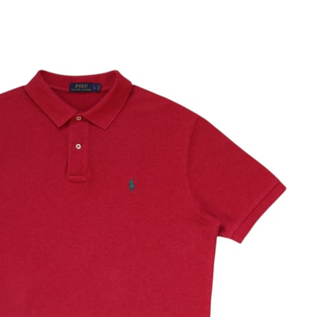 L Polo Ralph Lauren Polo Shirts Red