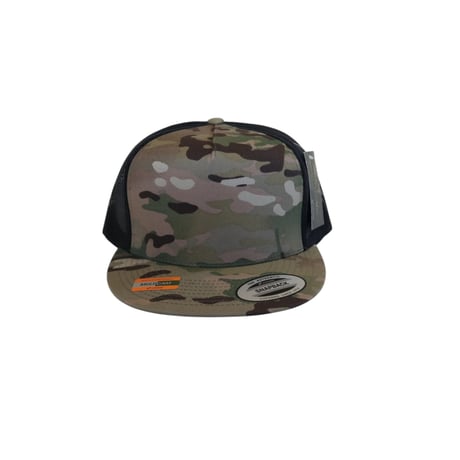 Onesize Yupoong Mesh Cap Multi Camo