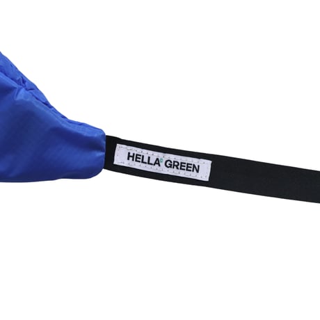 Onesize Hella Green Rip nylon Waist Bag Blue