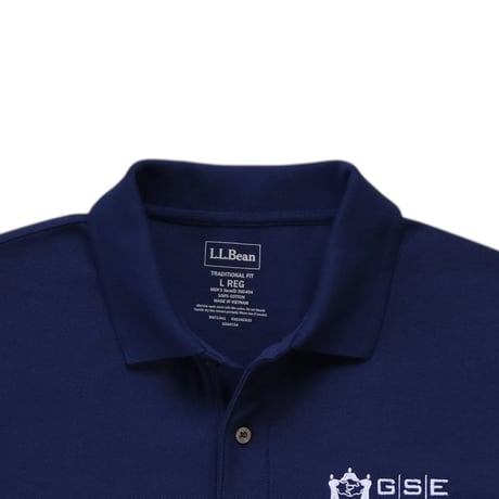 L L.L.Bean GSE Polo Shirts Navy