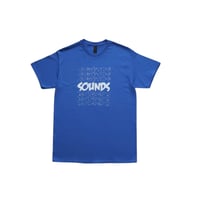 M~XL 【Restock】 Sounds Stacks T Shirts Blue