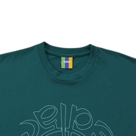 M , L Bedlam Target Outline Tee Forest Green