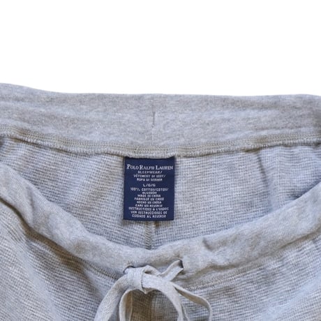 L Polo Ralph Lauren Waffle Shorts Grey