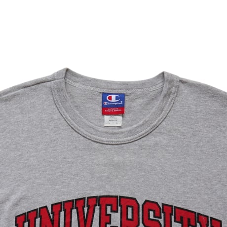 L Champion University Of Hartford T Shirts Grey