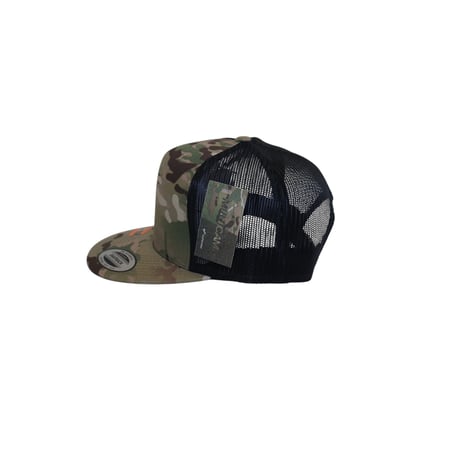 Onesize Yupoong Mesh Cap Multi Camo