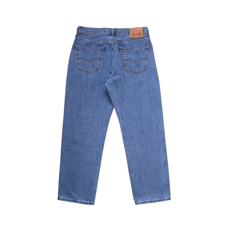 W34 L30 Levis 550 Relaxed Jeans Washed Denim