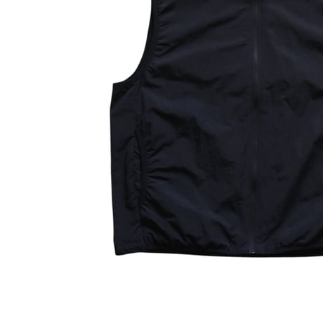 L〜XL Beimar Packable Nylon Vest Black