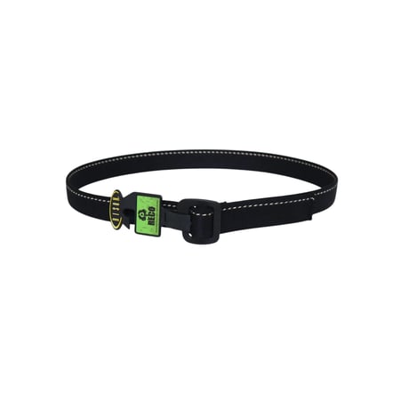 M L Bison Designs 30mm Millennium Ingeo Buckle Belt Black