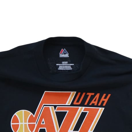 S Majestic NBA Utah Jazz Crowder T Shirts Black
