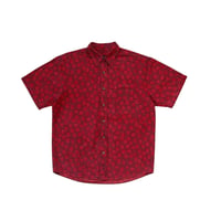 M Eddie Bauer Pattern Linen Shirts Red