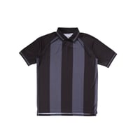 S〜L B&C Collection Lined Active Poloshirts Black × Chacoal Grey
