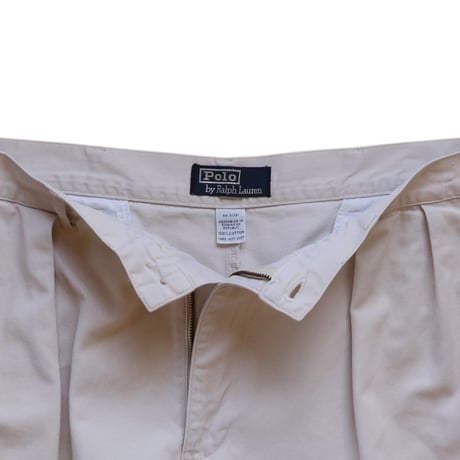 W34 Polo Ralph Lauren Tac Chino Shorts Ivory