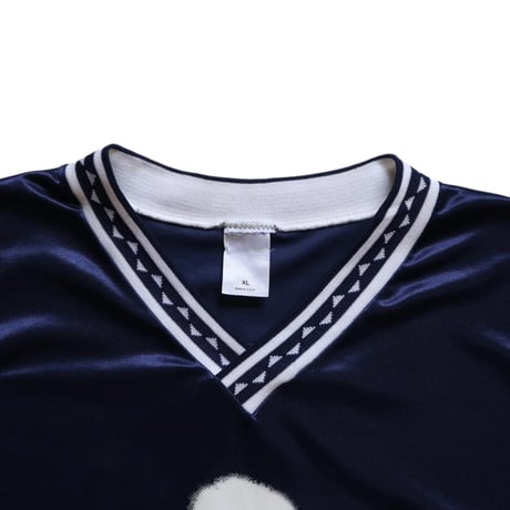XL Unknown Bob Marley Football Jersey Navy × White