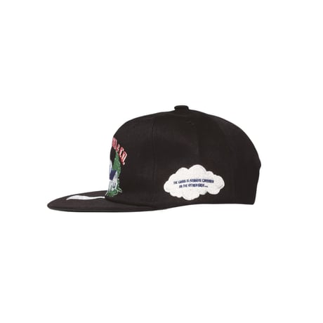 Onesize Hella Green Grass Cotton Cap Black