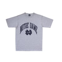 M MV Sport University Of Nortre Dame T Shirts Grey