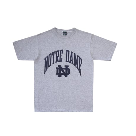 M MV Sport University Of Nortre Dame T Shirts Grey