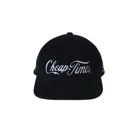 Onesize Cheap Times Enjoy Corduroy Cap Black