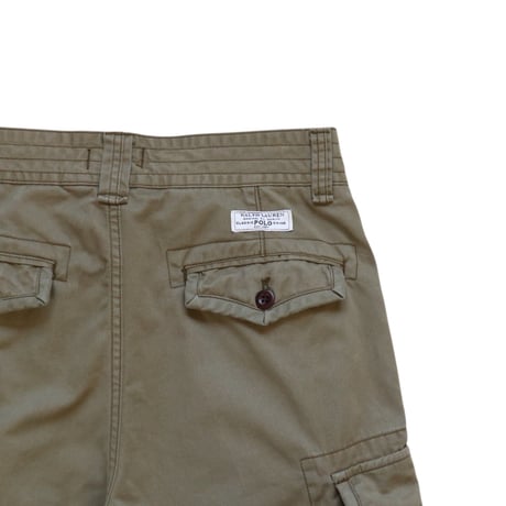 W32 Polo Ralph Lauren Cargo Shorts Olive