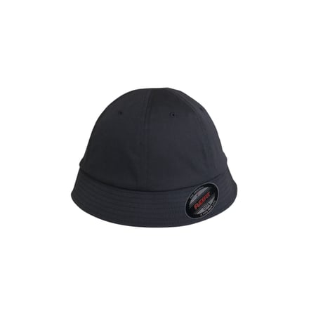 Onesize Flex Fit Short Brim Ball Hat Black Washed Black