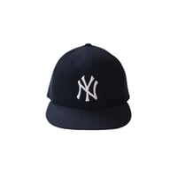 7 3/8 Newera MLB New York Yankees Fitted Cap Navy