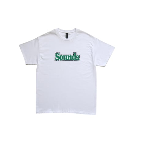 M~XL Sounds Store Logo T Shirts White × Green