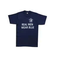 M Screen Stars Real Men Wear Blue T Shirts Navy