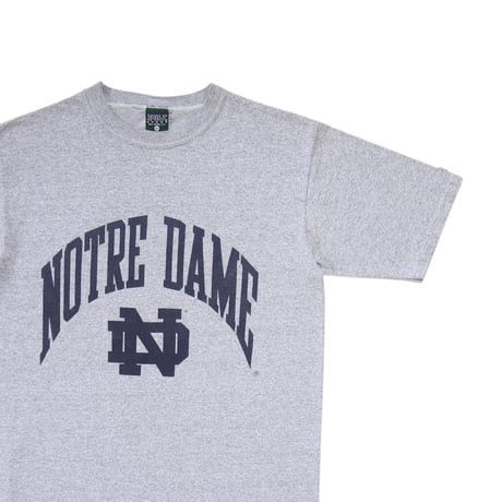 M MV Sport University Of Nortre Dame T Shirts Grey