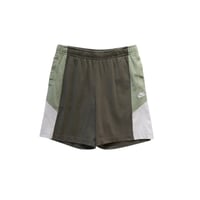 M Nike Sweat Shorts Olive Green