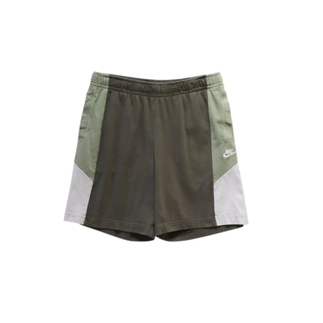 M Nike Sweat Shorts Olive Green