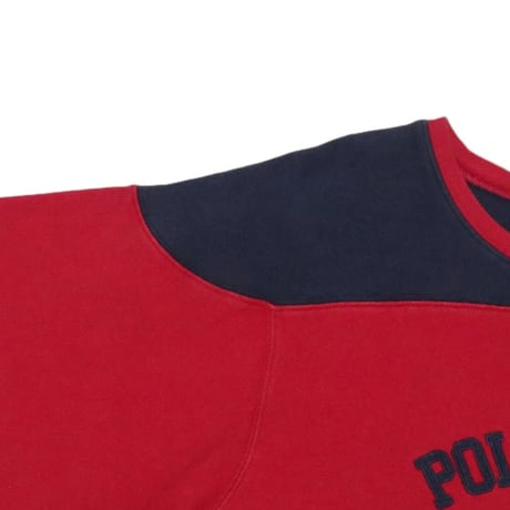 L Polo Jeans Logo T Shirts Red × Navy