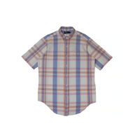 L Polo Ralph Lauren Check Shirts White × Light Blue × Pink