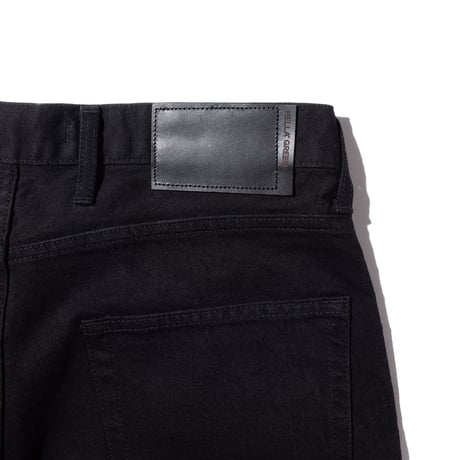 L〜XL Hella Green 5 Pocket Denim Pants Black