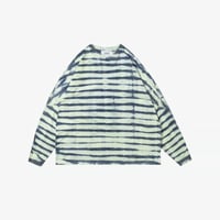 M～L Little Yarmouth Hand Dye Border Longsleeve T Shirts Yellow