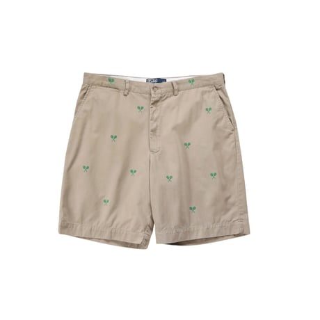W36 Polo Ralph Lauren Tennis Chino Shorts Light Khaki