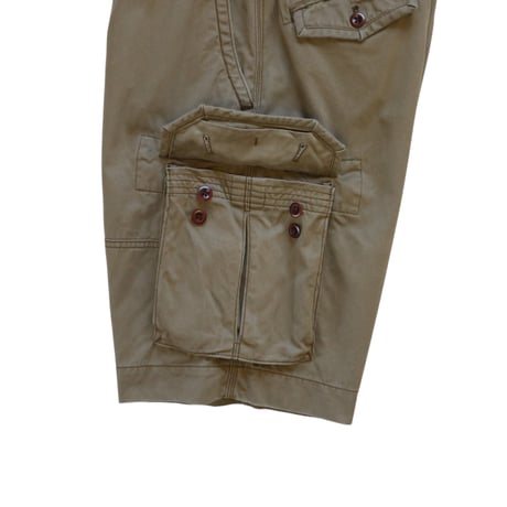 W32 Polo Ralph Lauren Cargo Shorts Olive