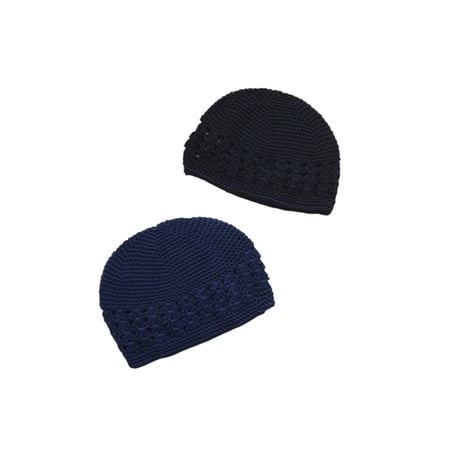 Onesize Titan Kufi Cap Black Navy