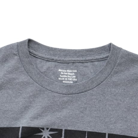 M Unknown Las Vegas Souvenir T Shirts Grey