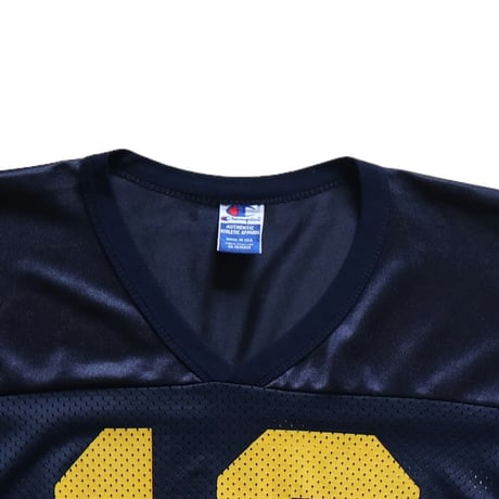 40/M Champion Football Jersey Navy × Yellow