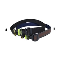 M L Bison Designs 38mm Elliptagon Buckle Belt Woodland , Trail Dust
