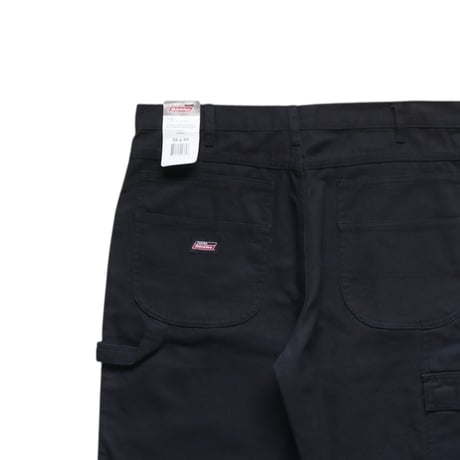 W36 L30 Genuine Dickies Duck Logger Work Pants Black