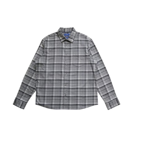 L Apt.9 Check Shirts Light Grey