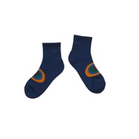 Onesize Bedlam Circle Socks Mid Navy