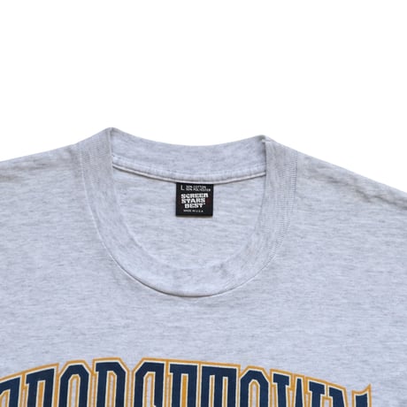 L Screen Stars Best Georgetown University T Shirts Ash Grey