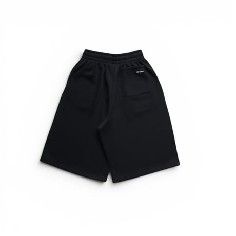 M Shaka Wear Baggy Fleece Shorts Black